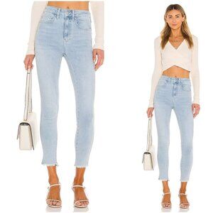 FREE PEOPLE x We The Free High Rise Jegging in Wash Havana Blue Size US 27